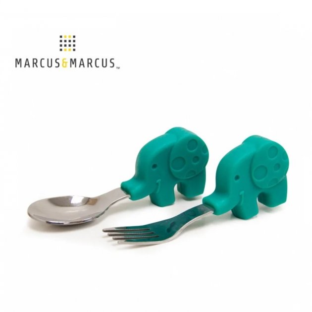 【學習餐具】Marcus&Marcus 手握訓練叉匙 2