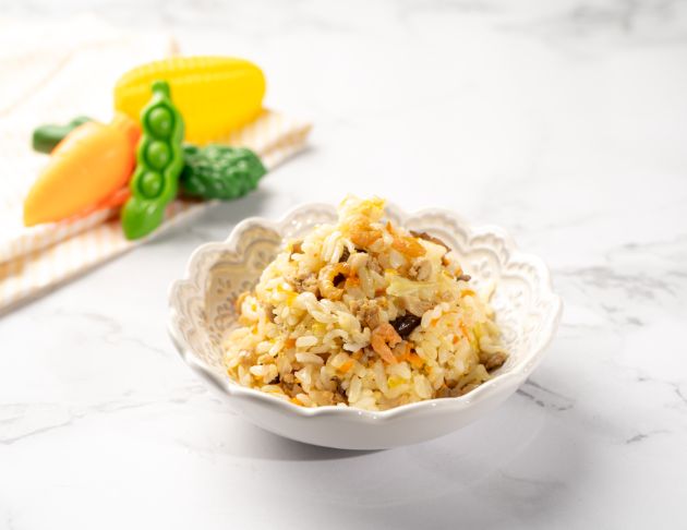 18M+ 【炊飯】蔬香蝦米豬肉 1