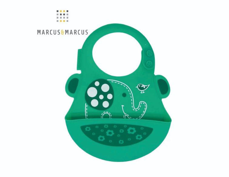 Marcus&Marcus 動物樂園矽膠立體圍兜 3