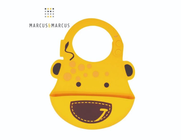 Marcus&Marcus 動物樂園矽膠立體圍兜 6